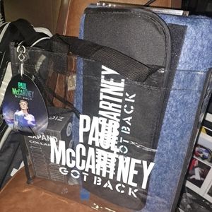 Paul McCartney Got Back 2022 Merch VIP Pass, Tour Blanket, Magnet, Bottle & Bag!